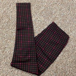 Workshop Republic Clothing blk/red leggings size Small